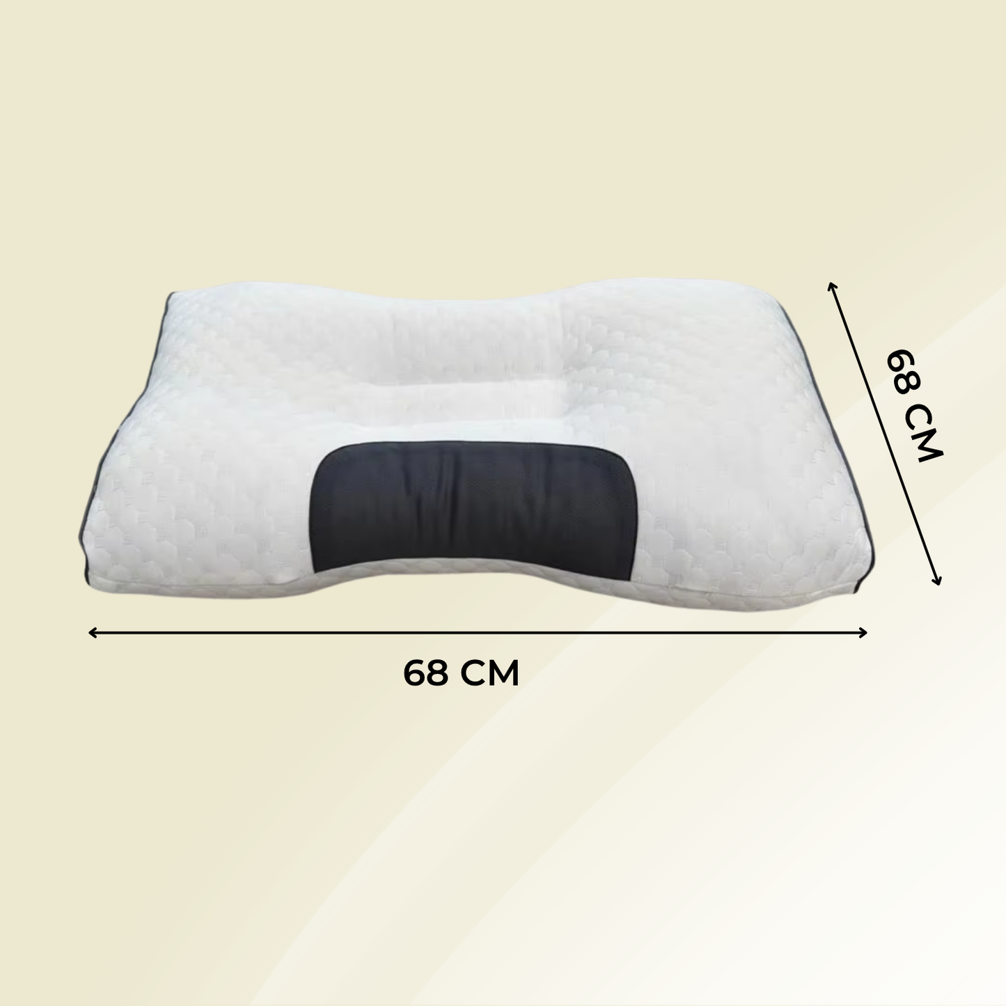 Ergonomisches Kontur-Orthopädisches Nacken-Kissen | Memory Foam | Atmungsaktives Design