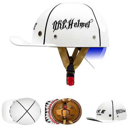 DOT-zugelassener Motorrad-Baseballhelm
