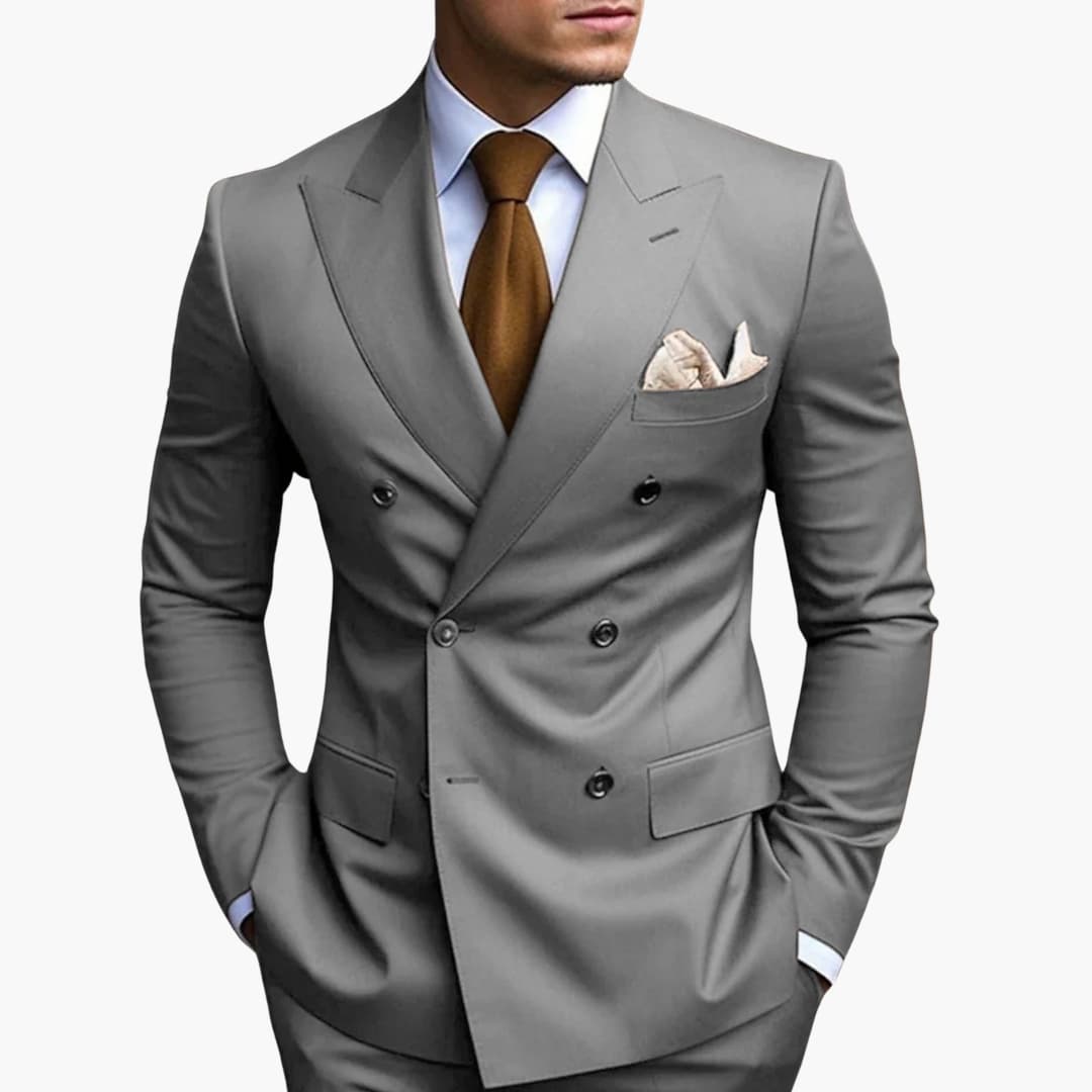 Herren Eleganter Anzug | Doppelreiher