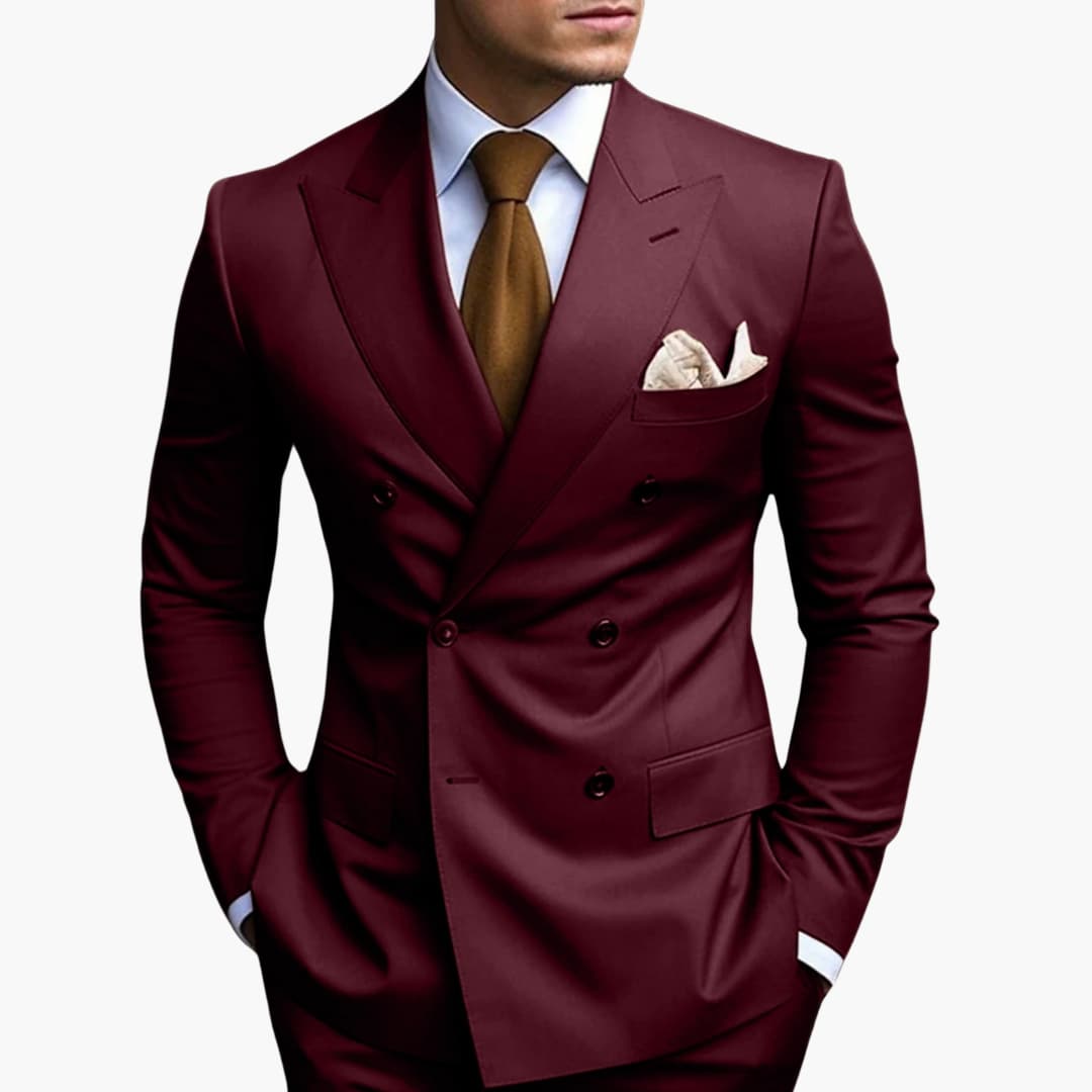 Herren Eleganter Anzug | Doppelreiher