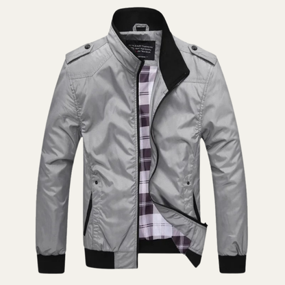 Men's Stand Collar Jacket | Bomber