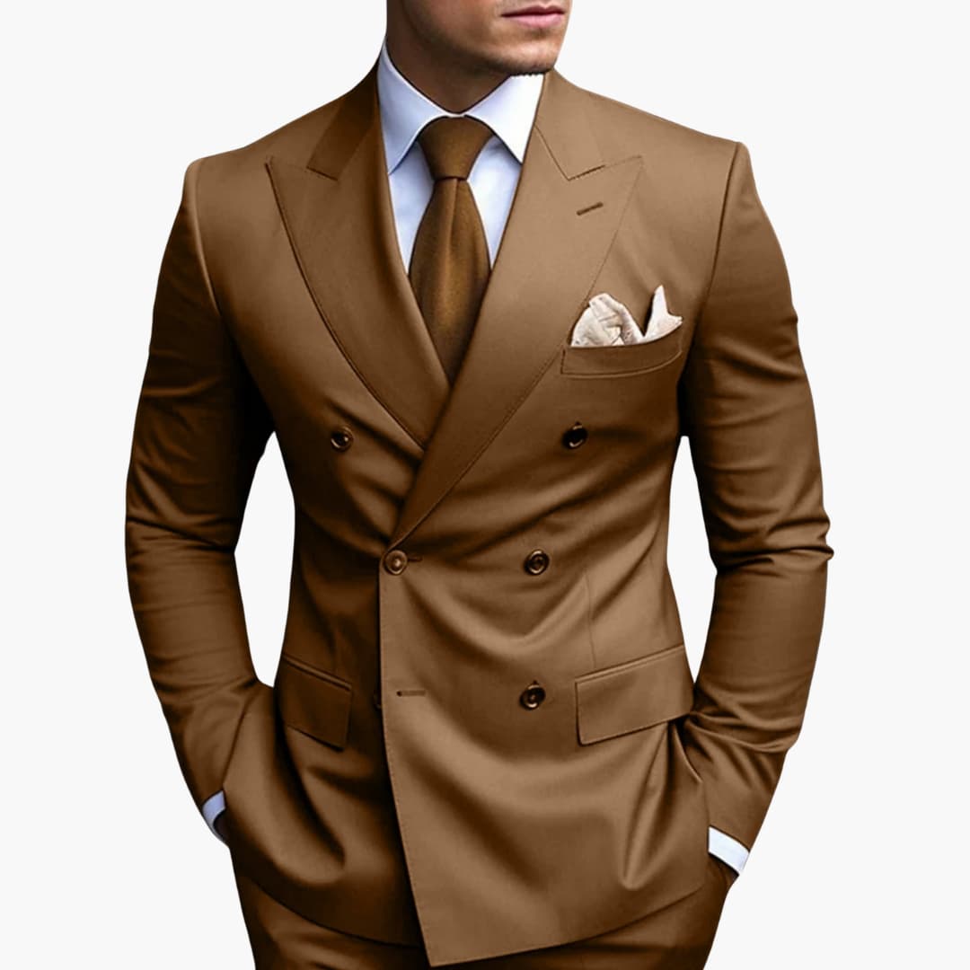 Herren Eleganter Anzug | Doppelreiher