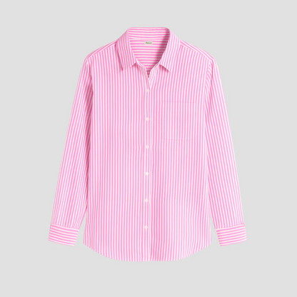 Gestreifte Bluse für Damen | Pendeln