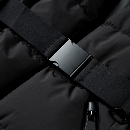 Women's Belted Puffer Jacket | Waterproof