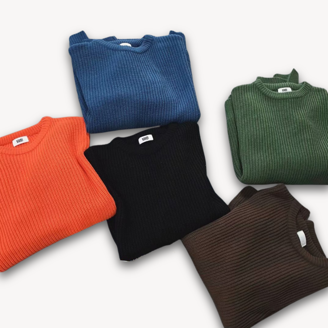 Men's Oversized Pullover Sweater | Winter