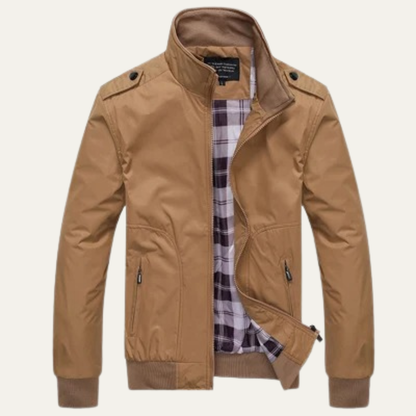 Men's Stand Collar Jacket | Bomber