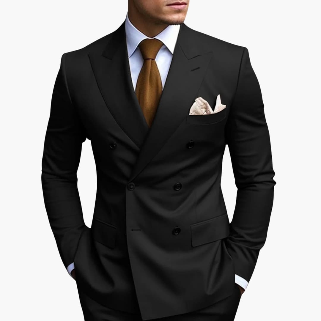 Herren Eleganter Anzug | Doppelreiher