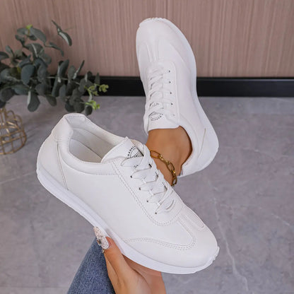 Damen Bequeme Sneaker | Weiß
