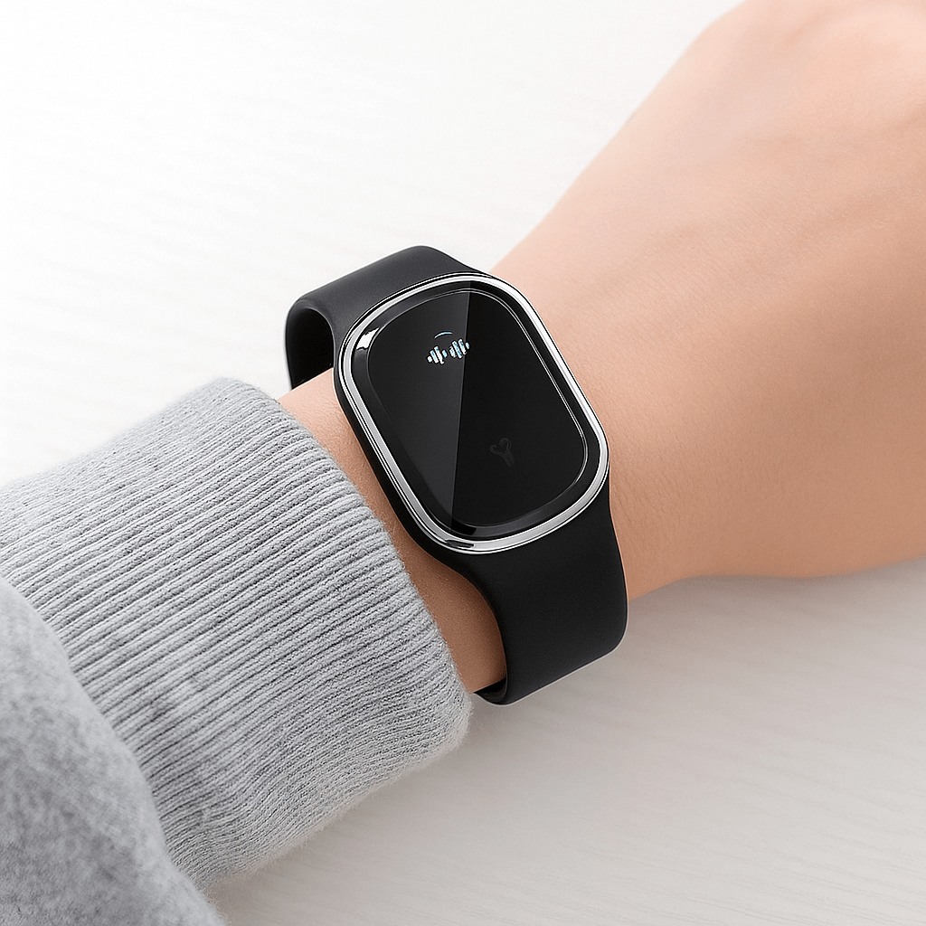 Ultraschall-Mückenabwehr-Armband mit wiederaufladbarem Akku und modernem Design