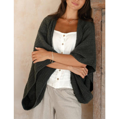 Strick-Cardigan mit Offener Front für Damen - Fatima