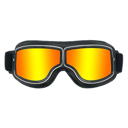 Vintage-Motorradbrille für Herren | Polarisiert