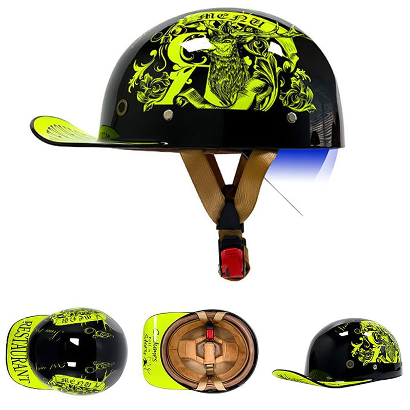 DOT-zugelassener Motorrad-Baseballhelm