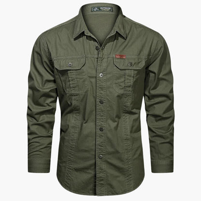 Herren Cargo Hemd | Langarm