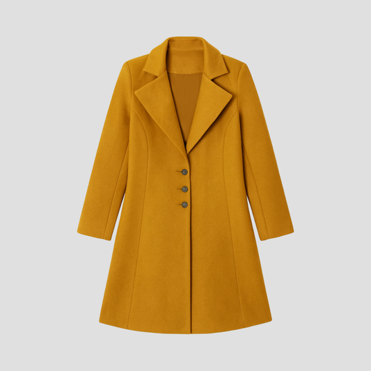 Women's Wool Cloth Coat | Lapel
