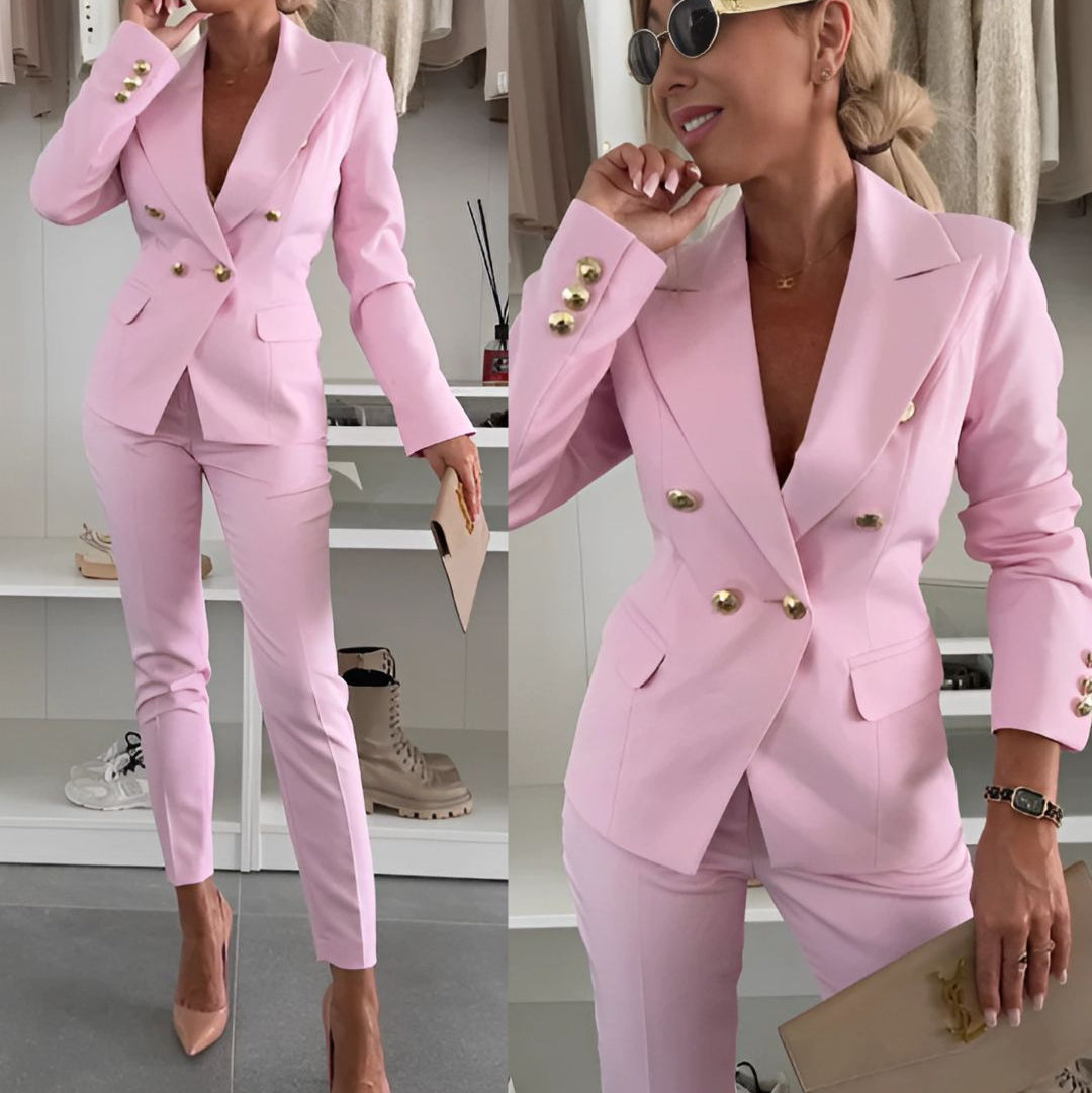 Women's Double-Breasted Suits | Slim