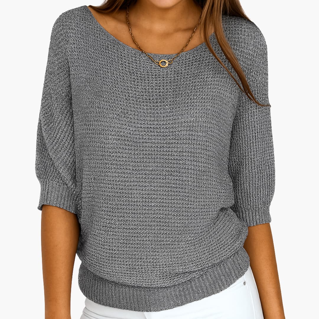 Damen Strick Bluse | Elegant