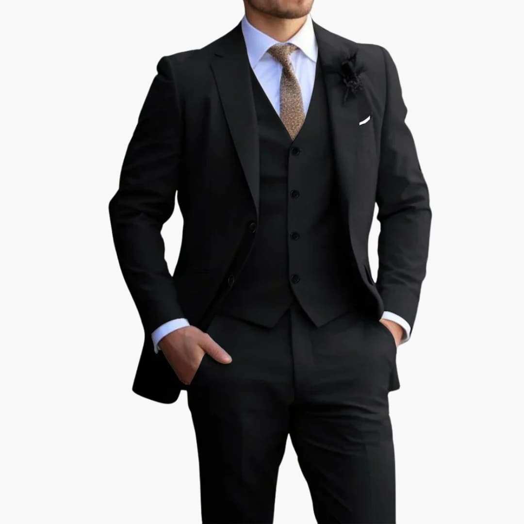 Herren Eleganter Komplettanzug | Slim Fit