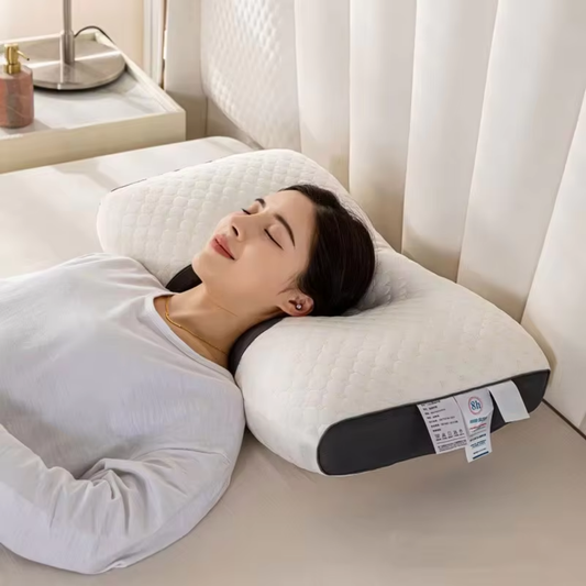 Ergonomisches Kontur-Orthopädisches Nacken-Kissen | Memory Foam | Atmungsaktives Design