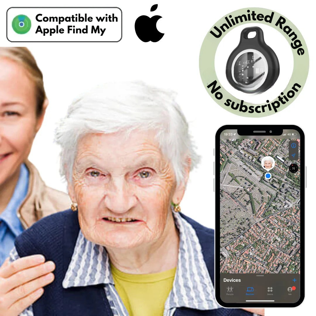 Wasserdichter Echtzeit-GPS-Tracker für Senioren ohne Abonnementgebühren