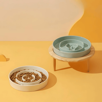 Elegante handgefertigte Futterschüssel für Haustiere