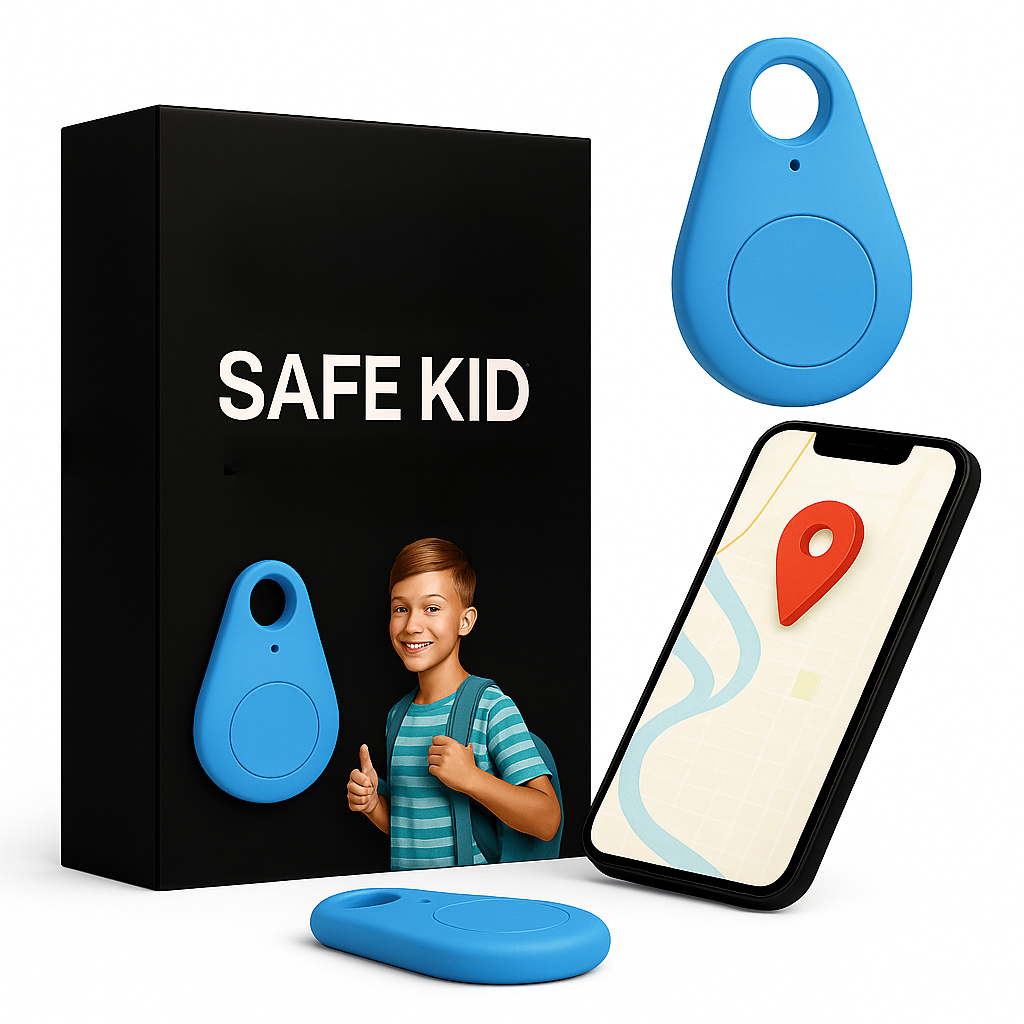 Wasserdichter GPS-Tracker für Kinder mit Live-Standort und SOS-Funktionen
