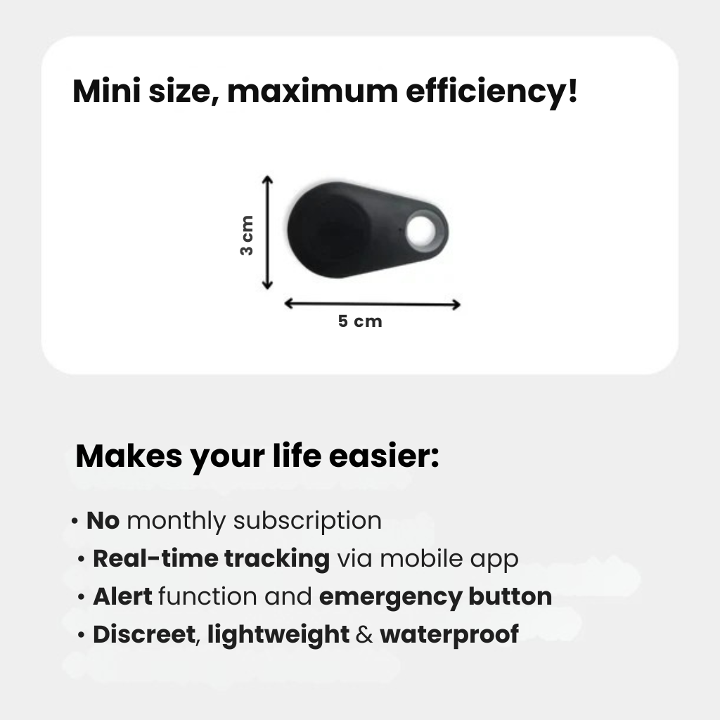 Wasserdichter GPS-Tracker für Kinder mit Live-Standort und SOS-Funktion