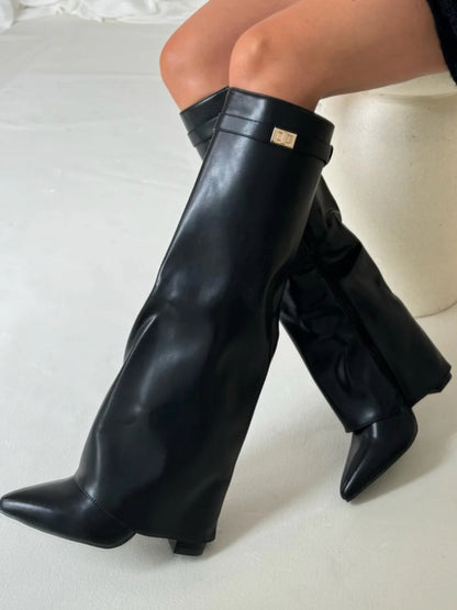 Damen Elegant Stiefeletten | Kniehoch