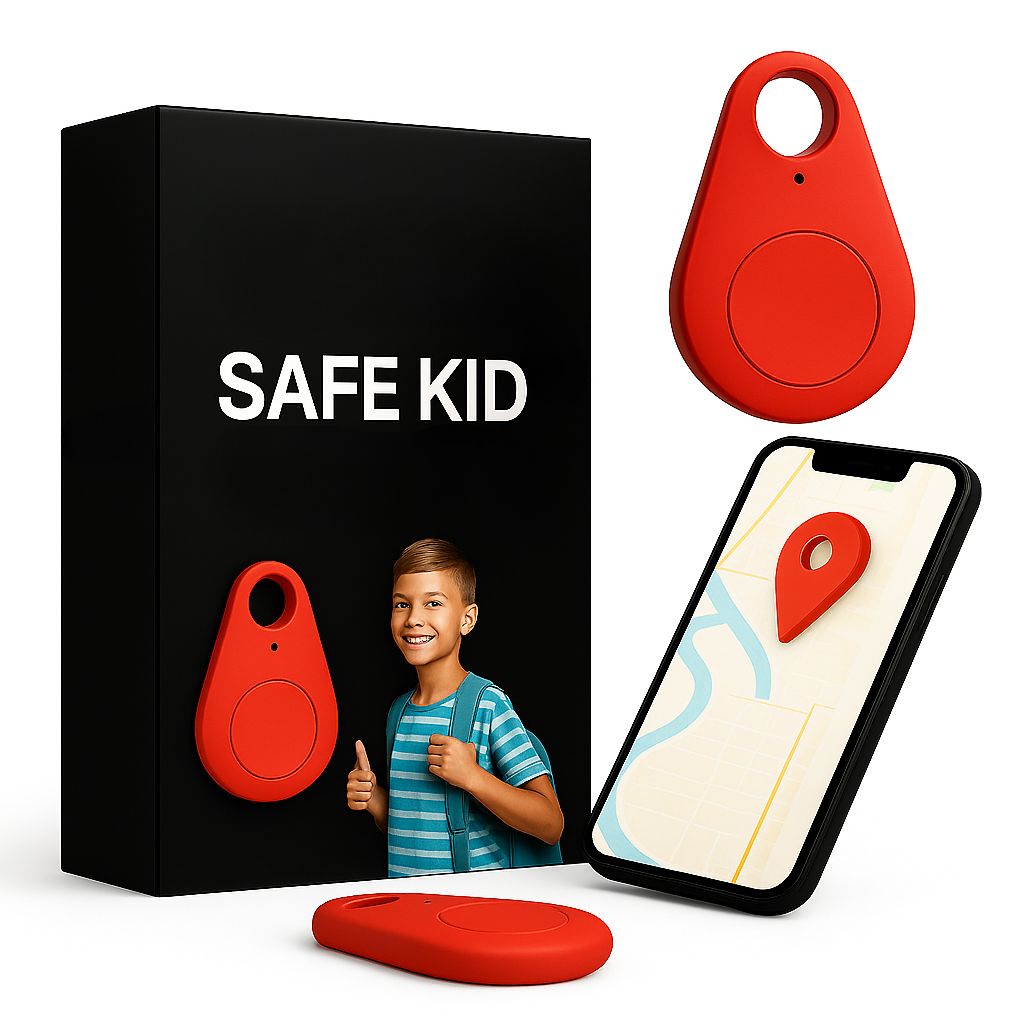 Wasserdichter GPS-Tracker für Kinder mit Live-Standort und SOS-Funktion