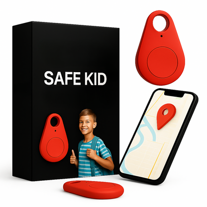 Wasserdichter GPS-Tracker für Kinder mit Live-Standort und SOS-Funktion