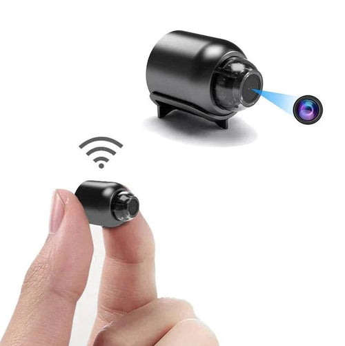Kompakte WiFi-Kamera mit Nachtsicht, 1080P Video und klarem Audio