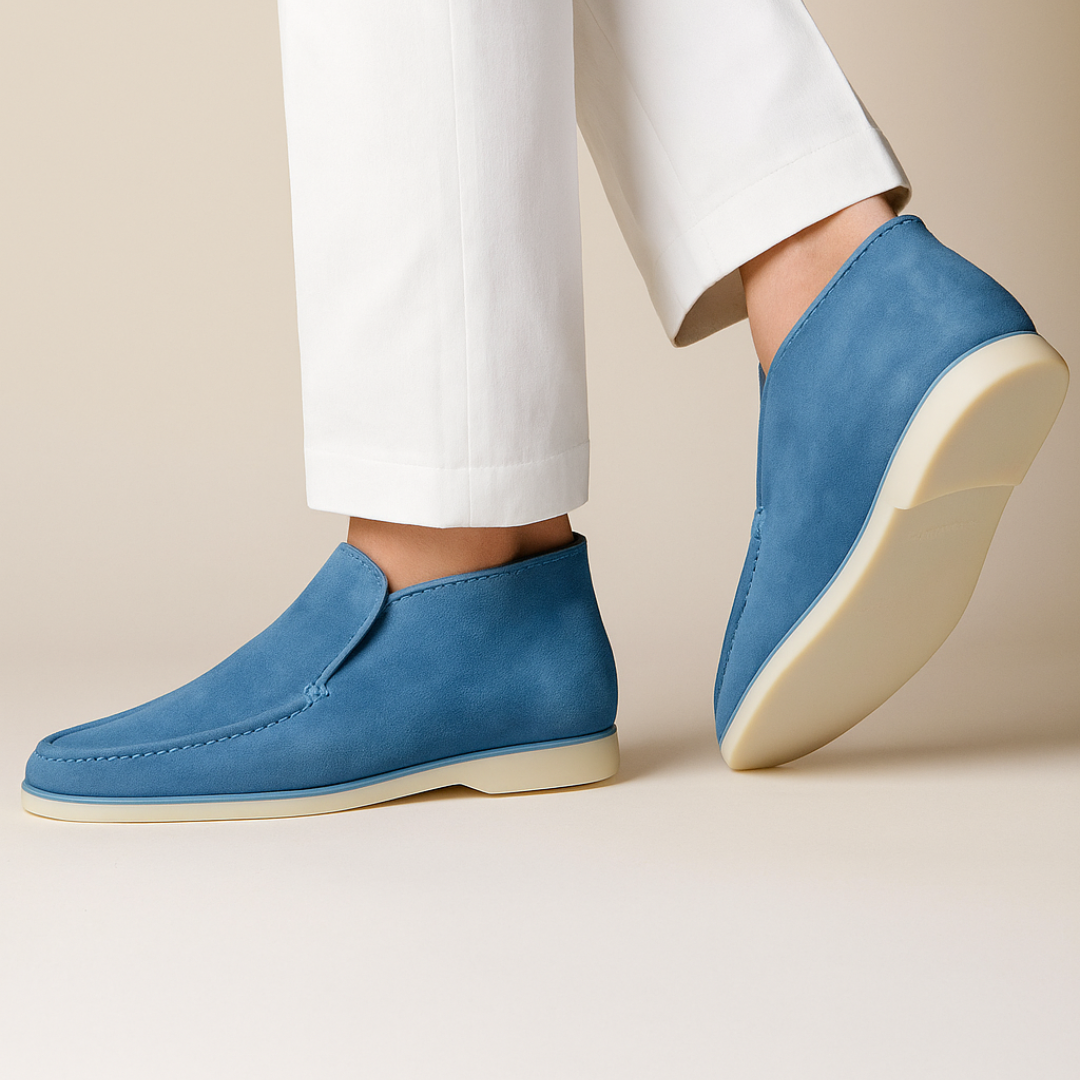 Men's Suede Loafers | Flat