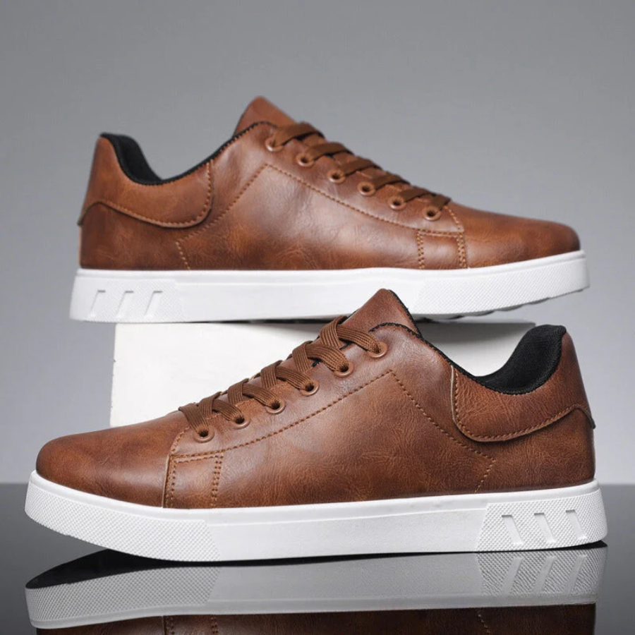 Herren Leder Sneakers | Stylisch