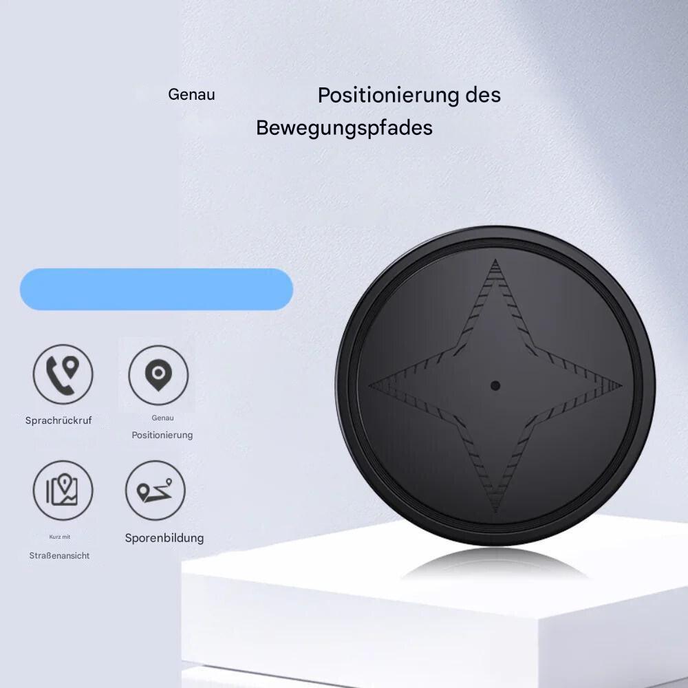 Kompakter Magnetischer GPS-Tracker – Echtzeit-Tracking für Fahrzeuge, Haustiere und Wertsachen – USB wiederaufladbar