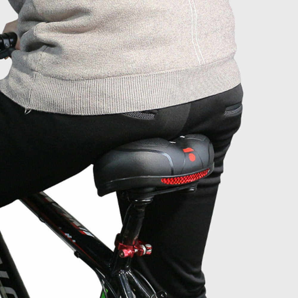 Bequemer Fahrradsattel zur Linderung von Rücken- und Sitzknochenbeschwerden