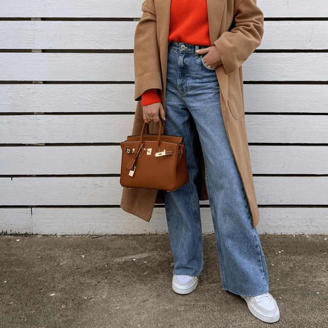 Damen Leder Handtasche | Groß