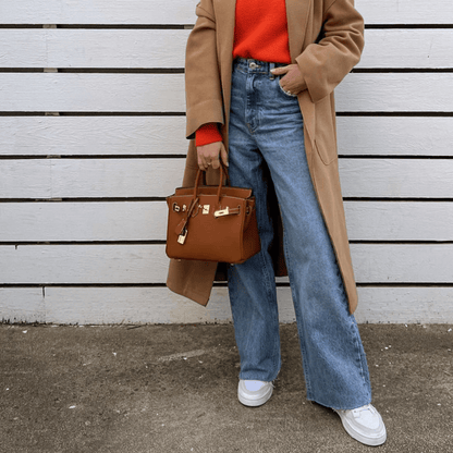 Damen Leder Handtasche | Groß