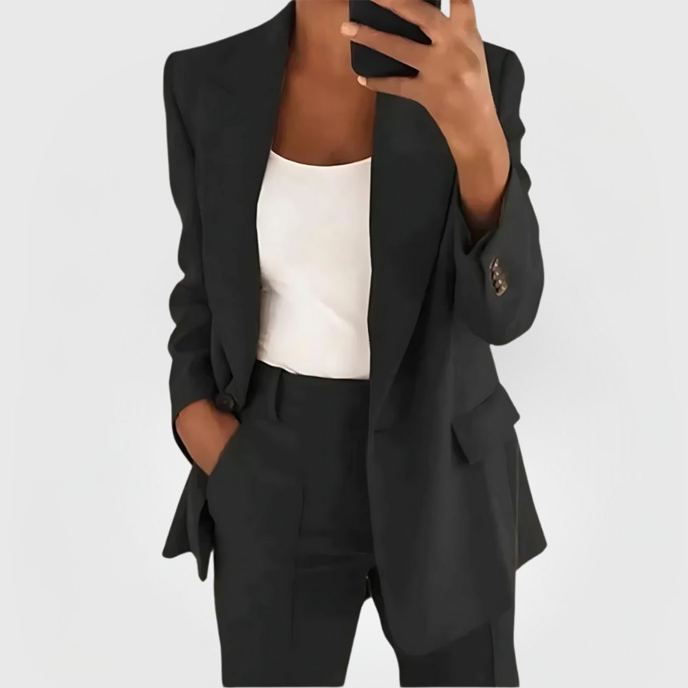 Eleganter Damenanzug | Hose und Blazer