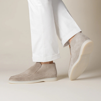 Men's Suede Loafers | Flat