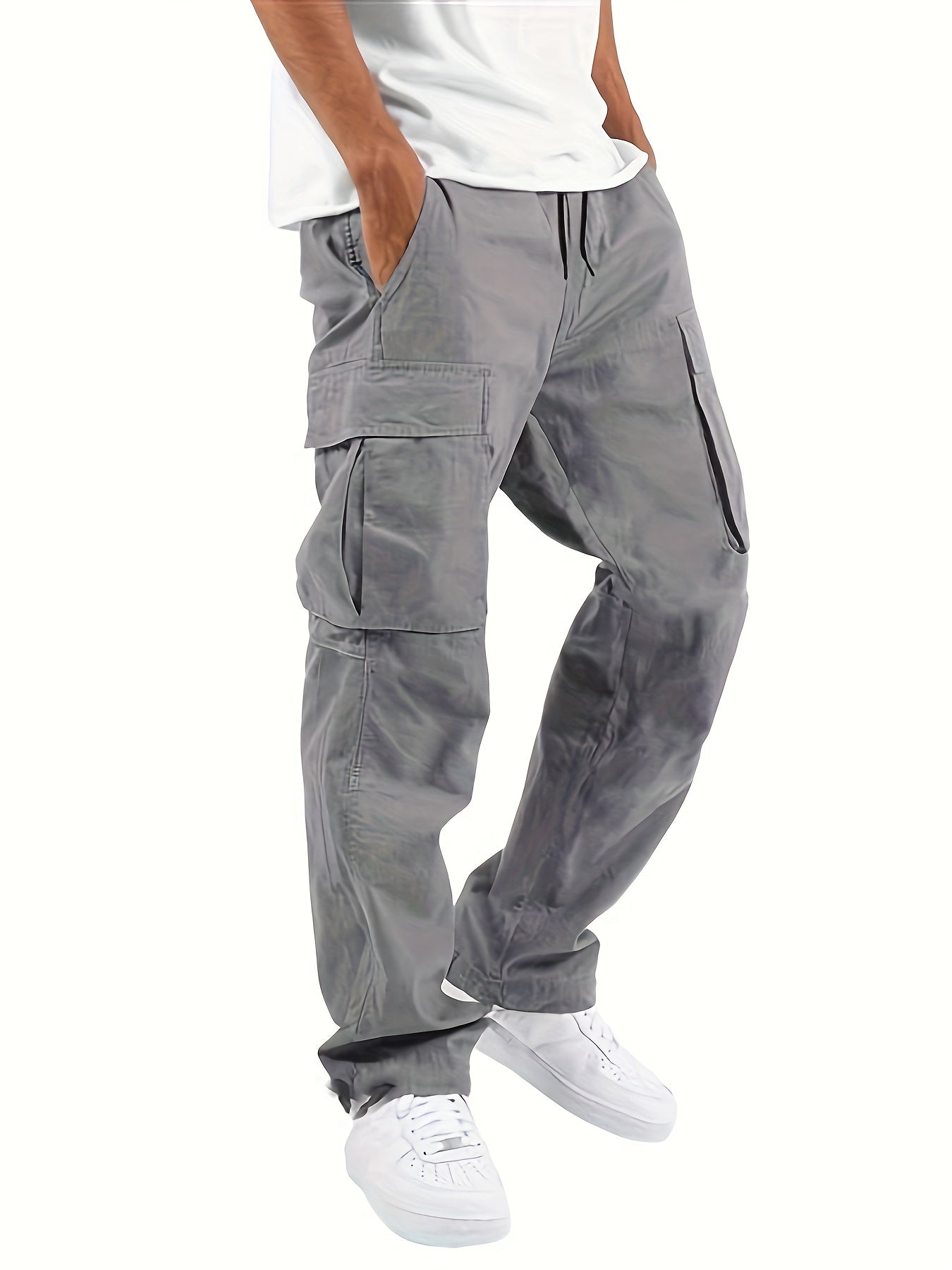 Herren Baggy Cargo-Hosen | Lang