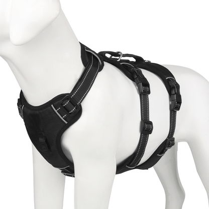 Bequames Anti-Zieh-Hundegeschirr mit verbessertem Grip und Sicherheitsmerkmalen