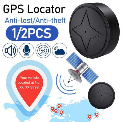 Kompakter GPS-Tracker – Echtzeit-Standortverfolgungsgerät mit Magnet für Wertsachen, Haustiere und Fahrzeuge