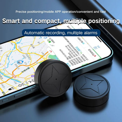 Kompakter GPS-Tracker – Echtzeit-Standortverfolgungsgerät mit Magnet für Wertsachen, Haustiere und Fahrzeuge