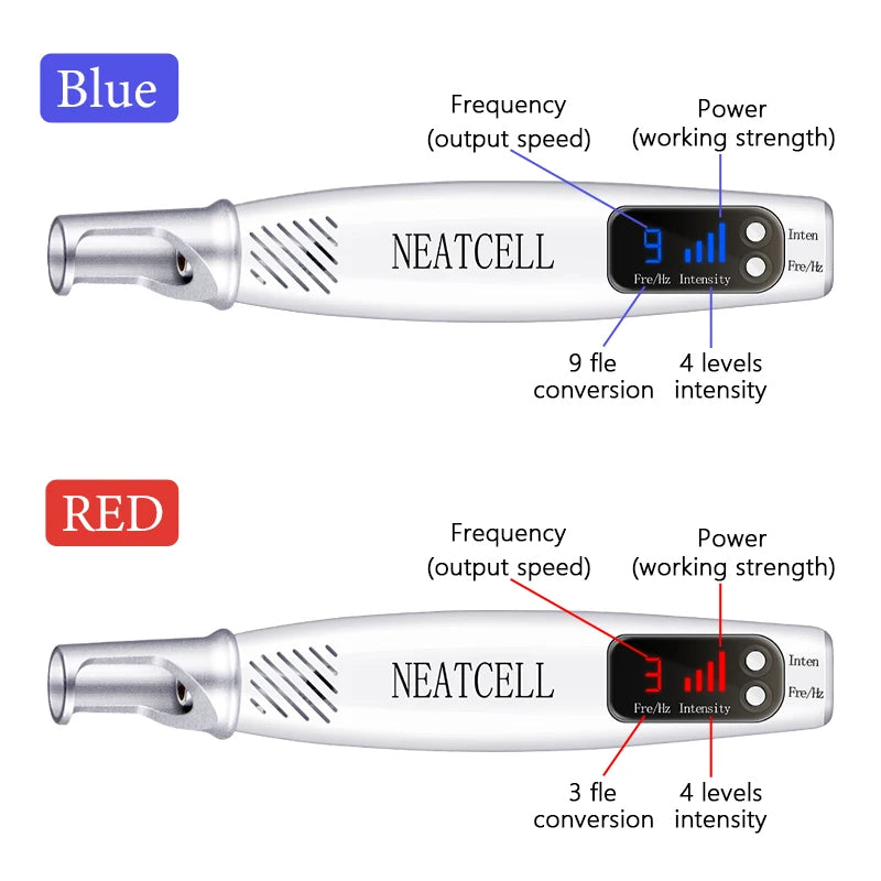 Laserpen zur Entfernung von Tattoos, Muttermalen und Sommersprossen