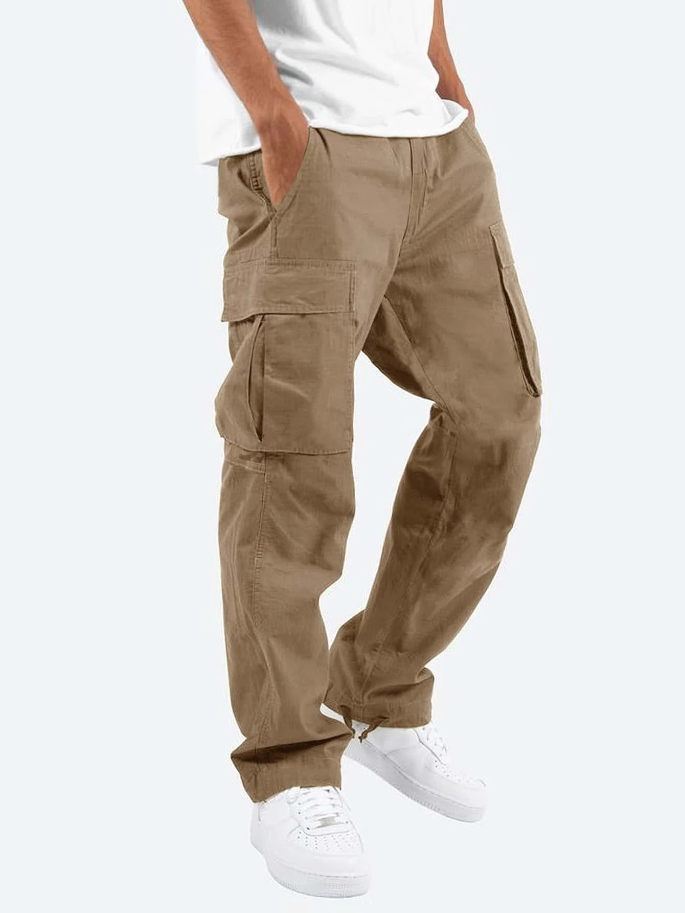 Herren Alltags Cargo-Hose | Lang