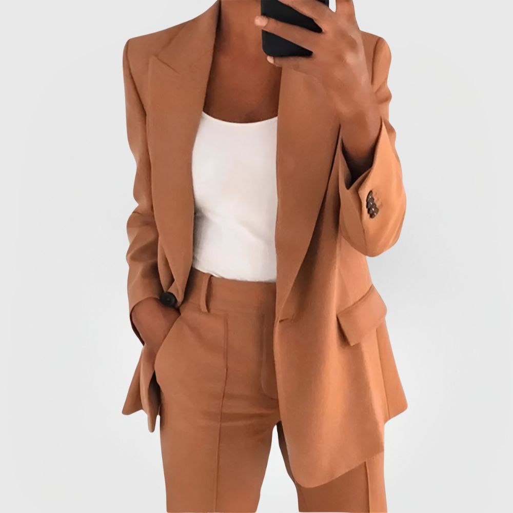 Eleganter Damenanzug | Hose und Blazer