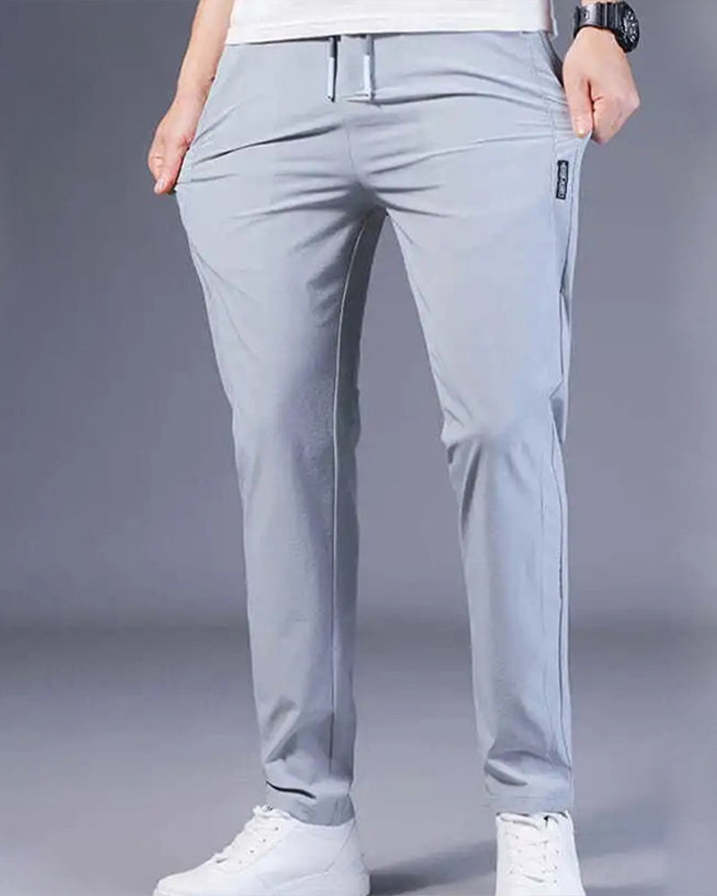 Herren Stoff Hose | Lang