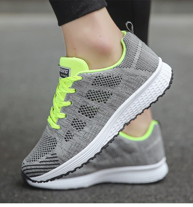 Damen Bequem Lauf Sneaker | Leicht