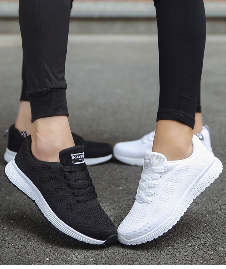 Damen Bequem Lauf Sneaker | Leicht