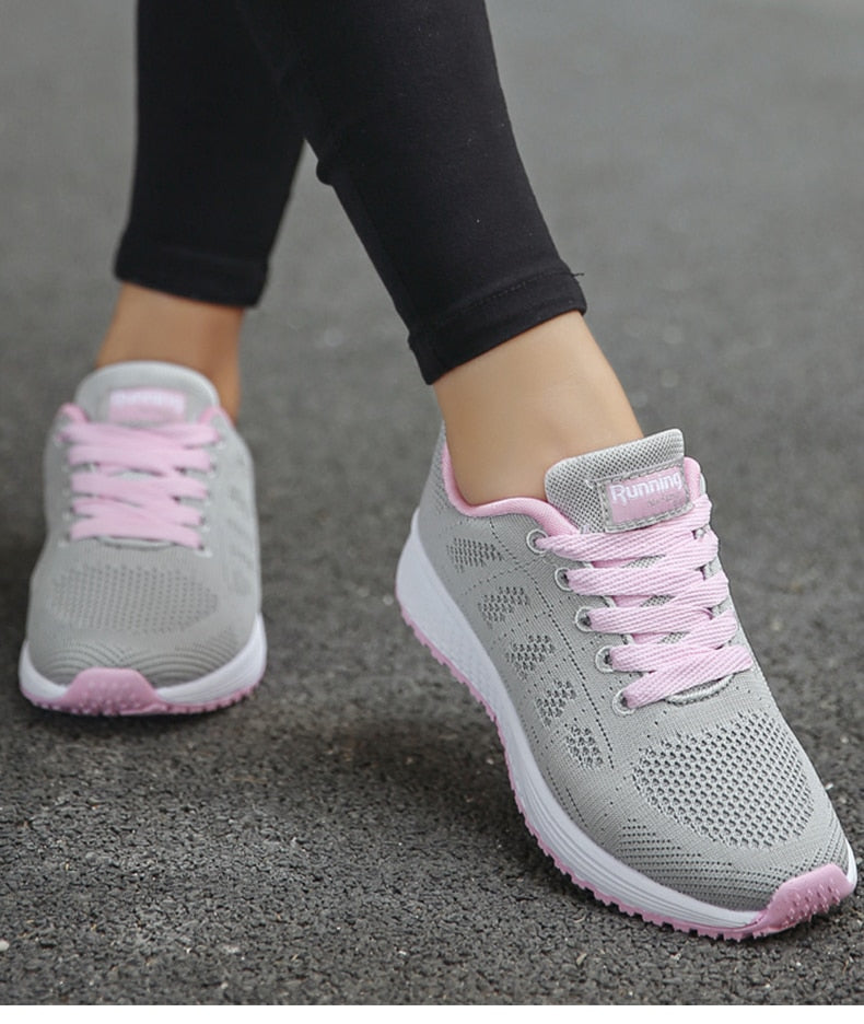Damen Bequem Lauf Sneaker | Leicht