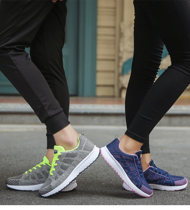 Damen Bequem Lauf Sneaker | Leicht